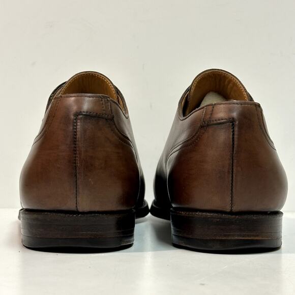Crockett & Jones x Brooks Brothers Split Toe Derby Brown Calf 11 Wide E - Picture 6 of 13